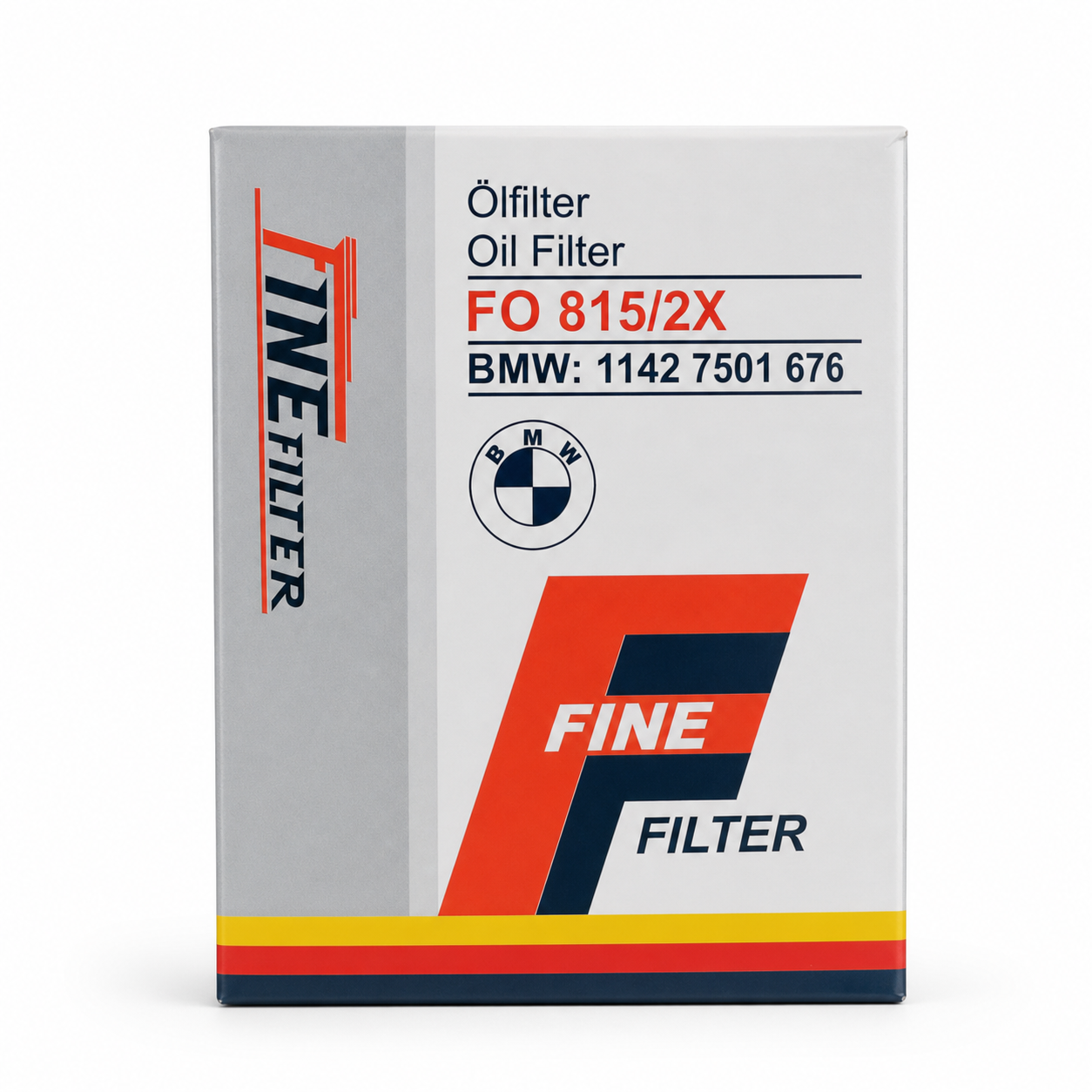 فیلتر روغن BMW سری 3 از مدل فاین مدل FO 815/2X - Image 2