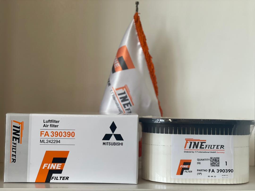 فیلتر هوا کامیونت فوسو FA390390 فاین فیلتر | یدک فیلتر