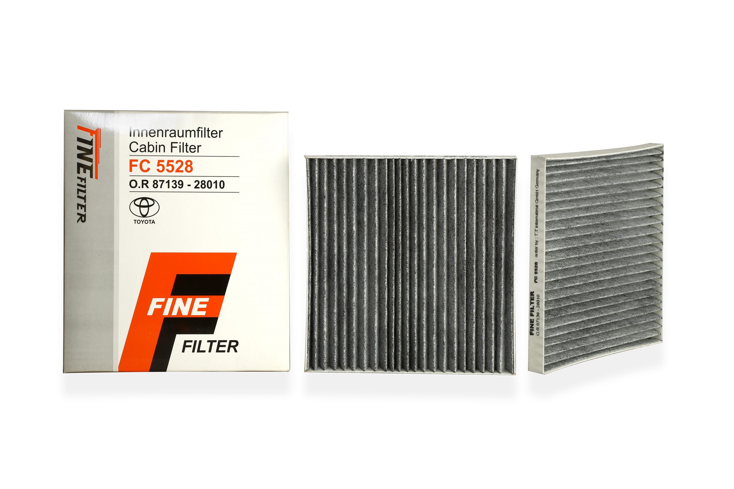 فیلتر کابین کرولا-کمری قدیم-پرادو-RX350-FJ (تویوتا لاغر) FC 5210 فاین فیلتر | یدک فیلتر