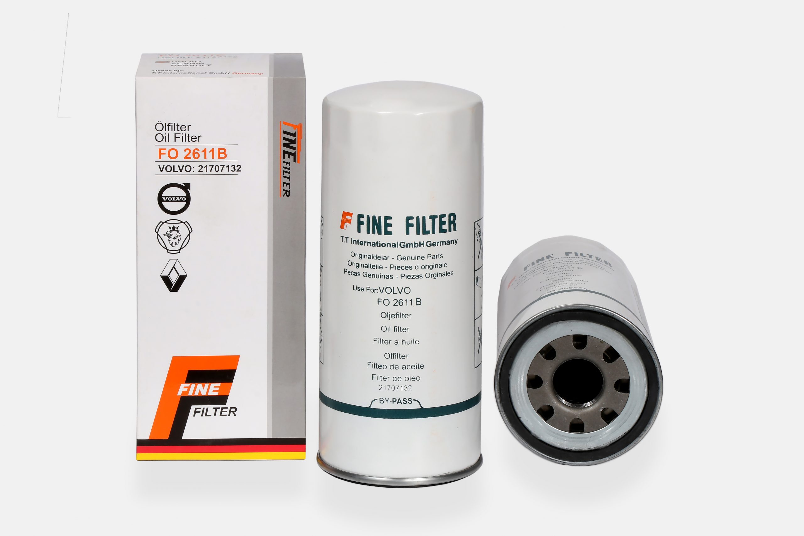 فیلتر روغن FH ثانویه FO 2611B فاین فیلتر | یدک فیلتر